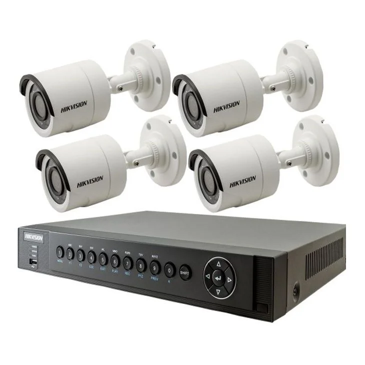 HIKvision CCTV Camera 4 Channel (Package With DVR, 1TB HDD)