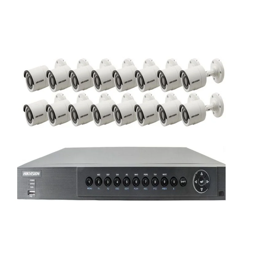 Hikvision Camera 16-Channel DVR, 1TB HDD Included