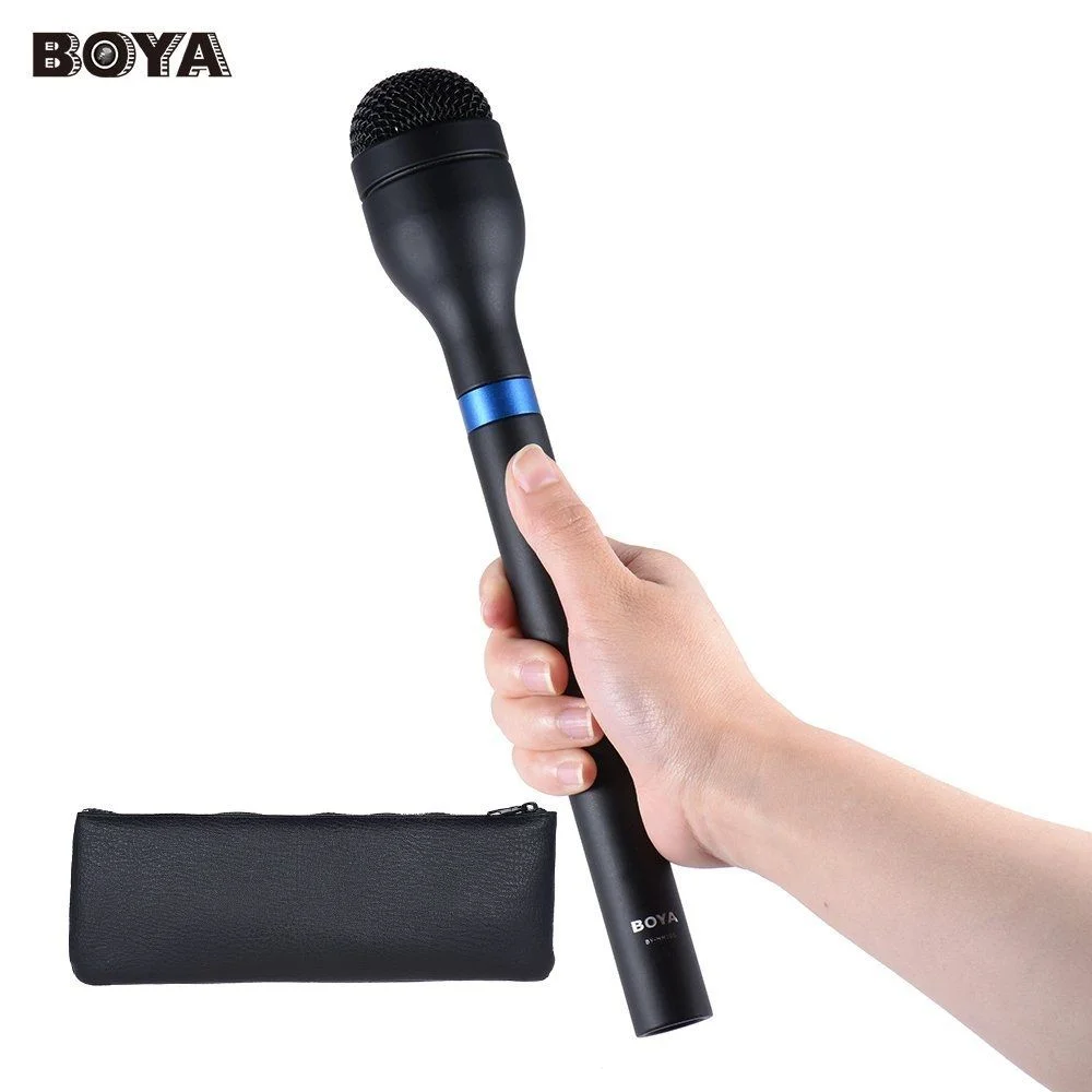 Boom Microphone- BOYA BY-HM100 Handheld Dynamic Microphone