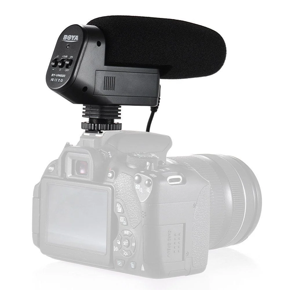 BOYA BY-VM600 Cardioid Directional Condenser Microphone