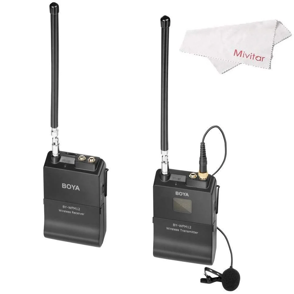 BOYA BY-WFM12 VHF Wireless Microphone