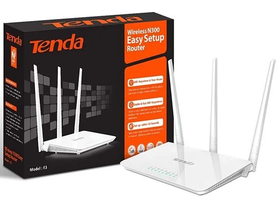 Tenda F3 Wireless Router (300Mbps)