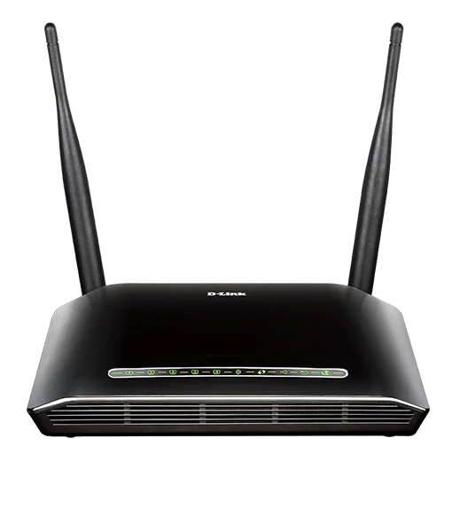 D-Link DSL-2750U N300 ADSL2 4-Port Wifi Router with Modem