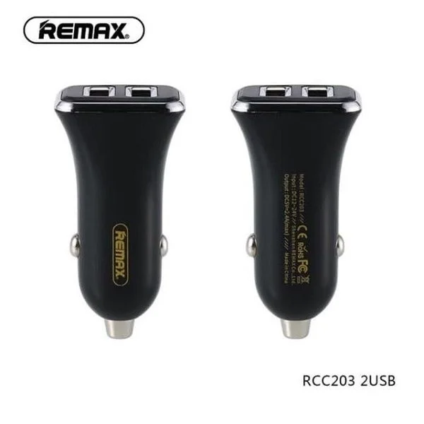 Remax 2 USB Car Charger output 2.4A (RCC-203)
