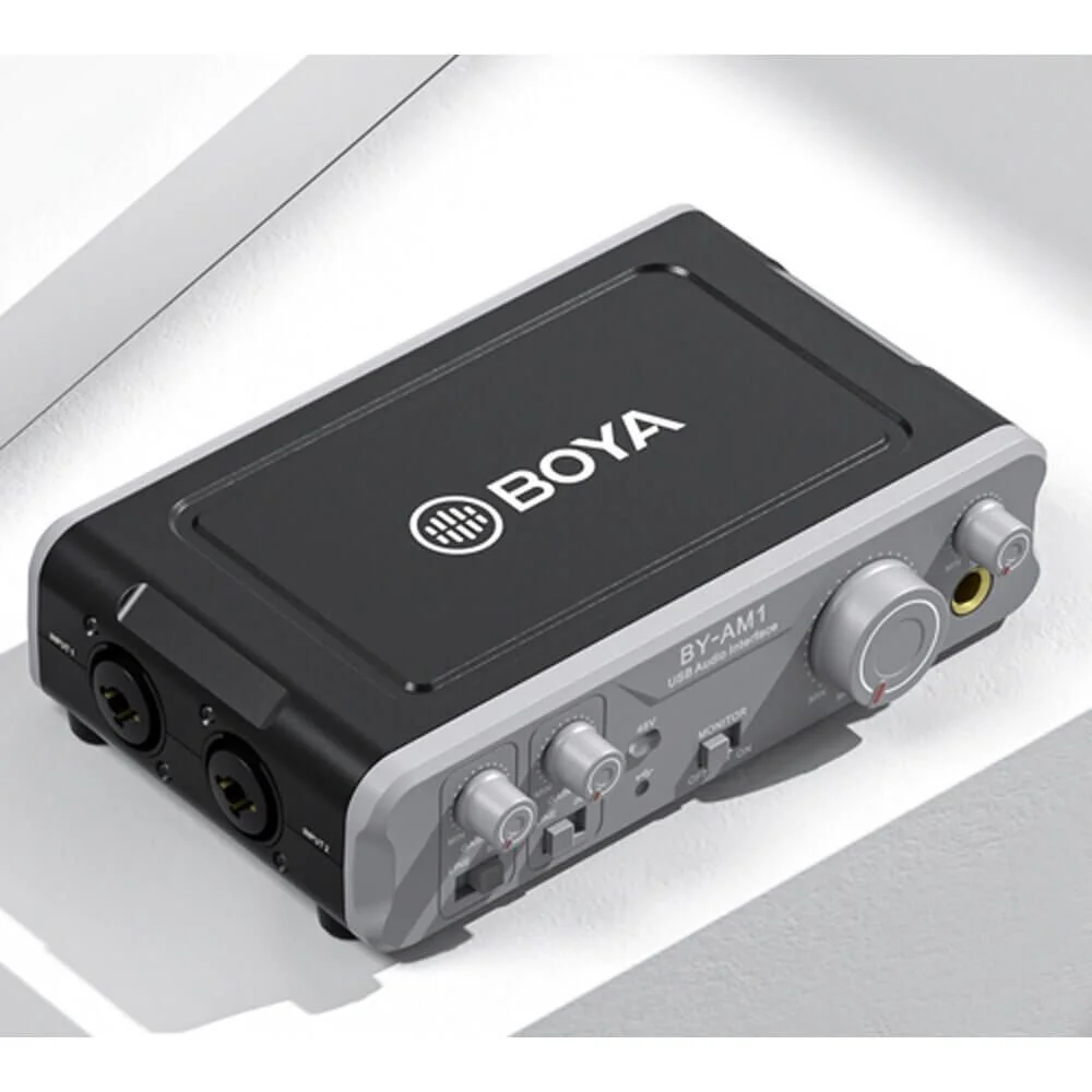 BOYA BY-AM1 Dual-Channel Audio Mixer