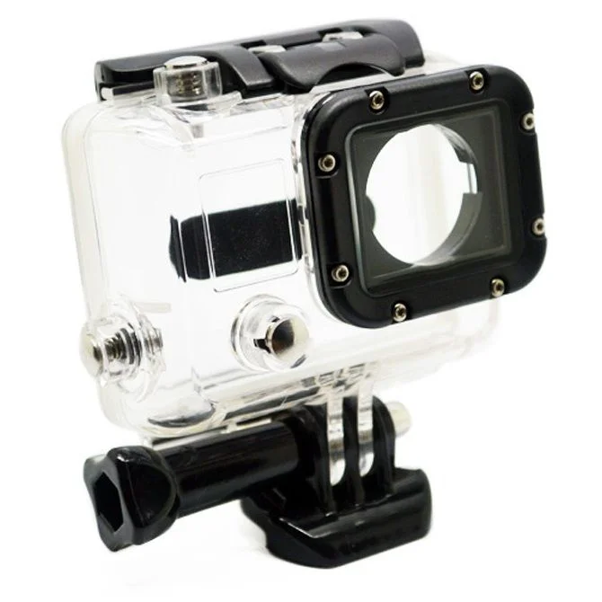 Waterproof case of Go-Pro Hero 4 black and Hero 4 Silver