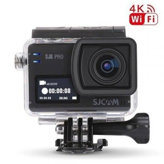Sjcam Sj8 Pro 4k 60fps Action Camera Dual Screen Sport Camera