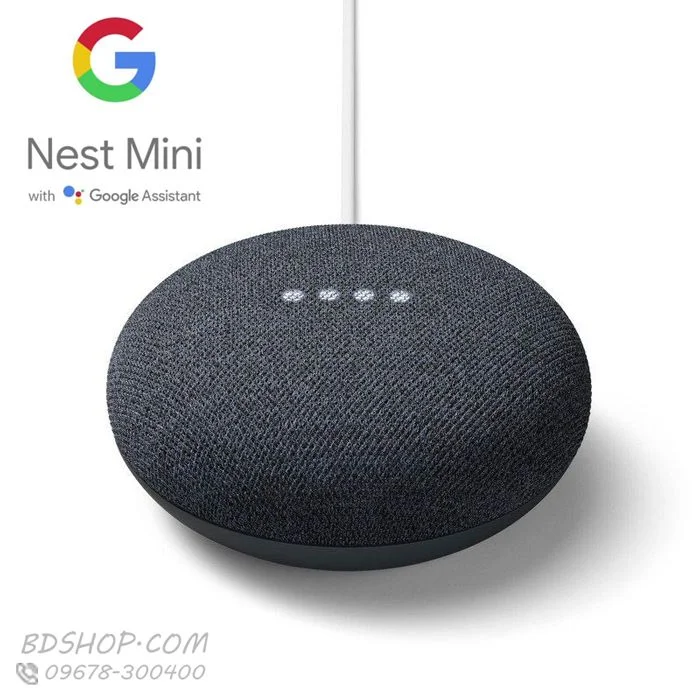 Google Nest Mini (2nd Generation) Smart Speaker with Google Assistant