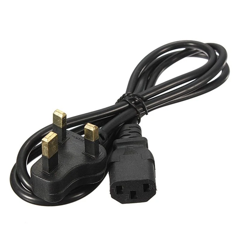 1.2m AC 3 Prong Laptop Power Cable Cord Laptop Charger