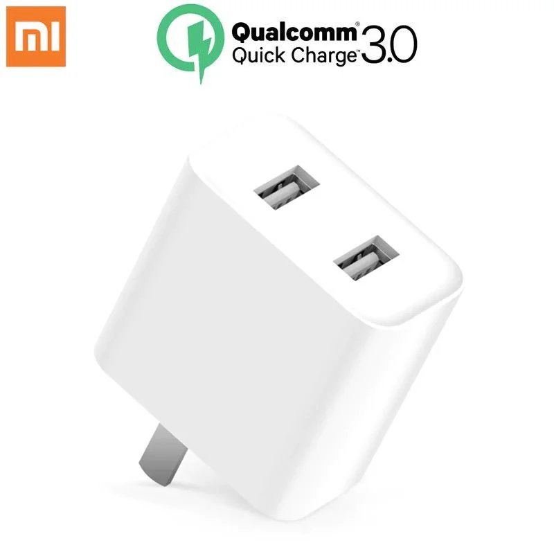 Original Xiaomi Fast Charger Qualcomm QC 3.0 Universal Travel Wall Charger