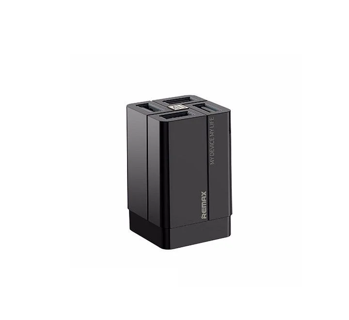 Remax RP-U43 4 USB Ports 3.4A Fast Charging Adapter (EU Plug)