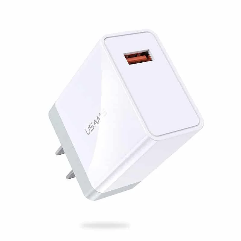 USAMS T27 USB Fast Charger 20W