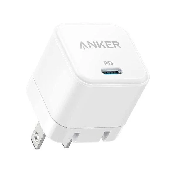 Anker Powerport III 20W Cube USB Type C Travel Fast Charger With Foldable Plug