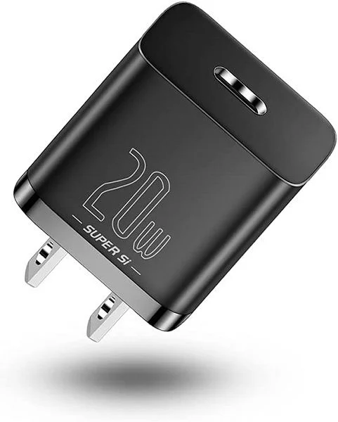 Baseus Super Si 20W PD Quick Charging Type-C to Lightning Cable Wall Plug Cell Phone Charger
