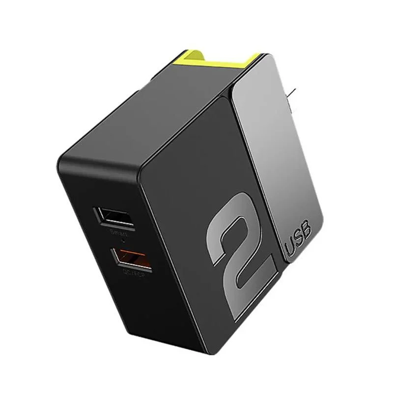 ROCK Sugar 18W Dual USB Ports QC3.0 Fast Charger