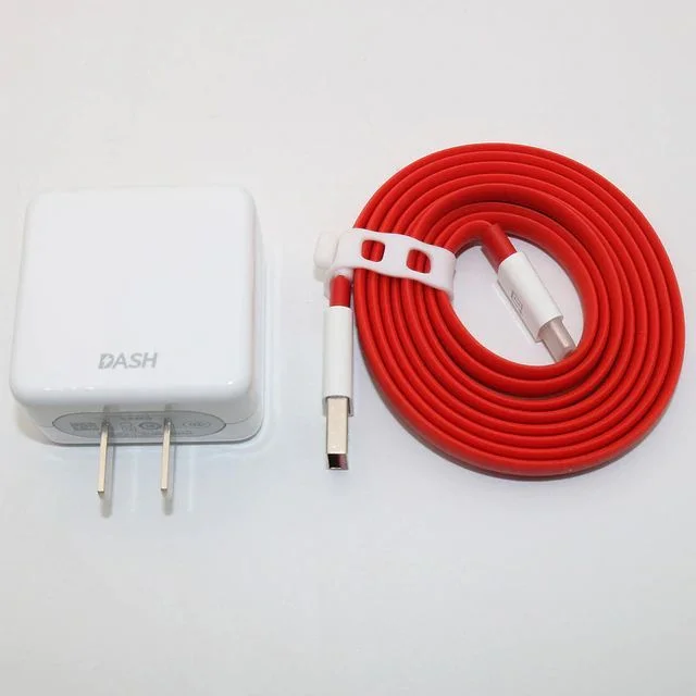 Genuine OnePlus Dash Charger Adapter with Dash Type-C  Cable