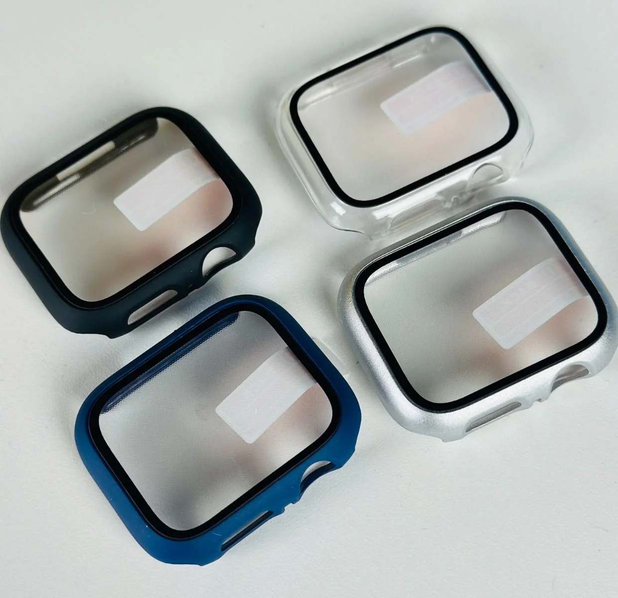 Watch Ultra 45mm Smartwatch Case With Premium Tempered Glass 