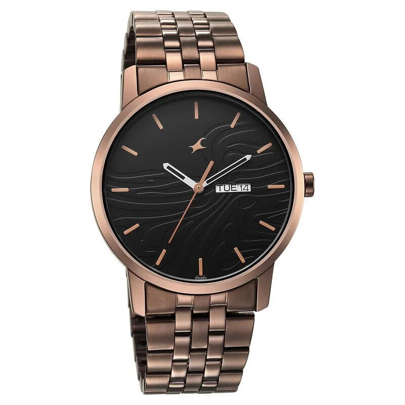 Fastrack Urban Camo NS3295QM01 Black Dial Watch for Guys