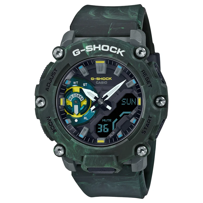 CASIO G-SHOCK THE MYSTIC FOREST SERIES (GA-2200MFR-3A )