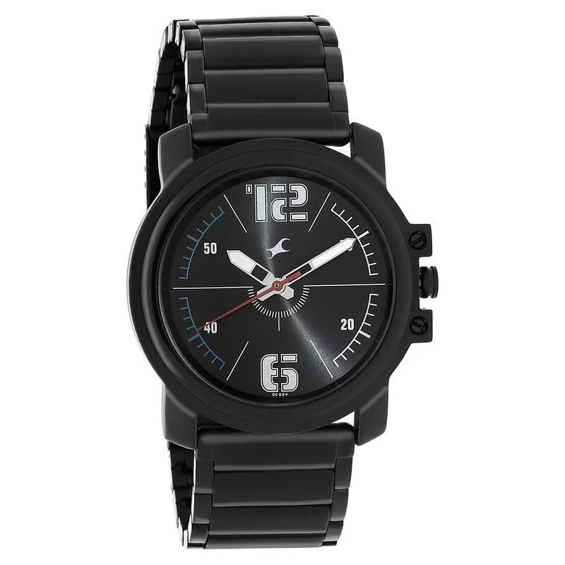Fastrack Hitlist Quartz Analog Silver Dial Stainless Steel Strap Watch (NS3039NM02)