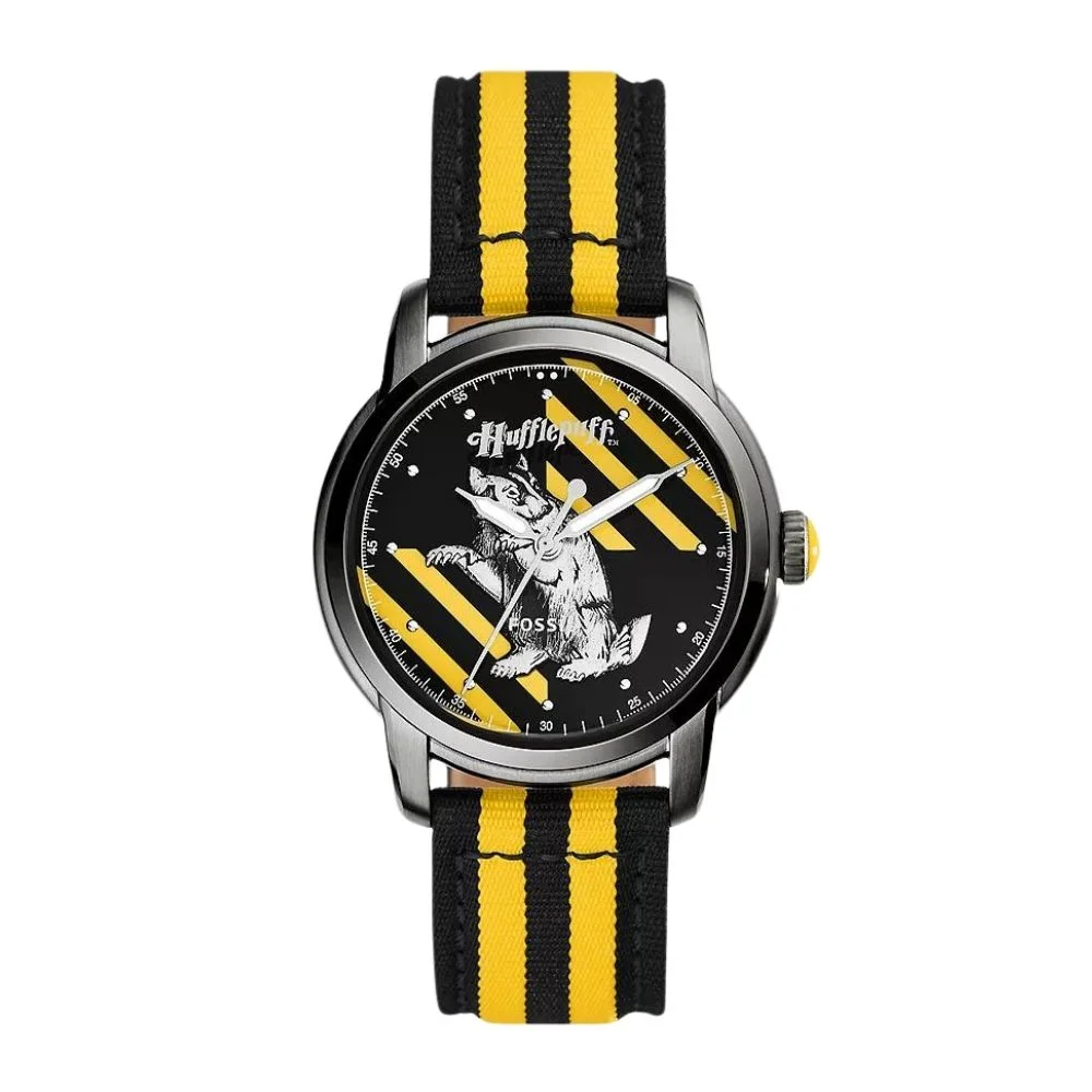 Limited Edition Harry Potter� Three-Hand Hufflepuff� Nylon Watch (LE1159)