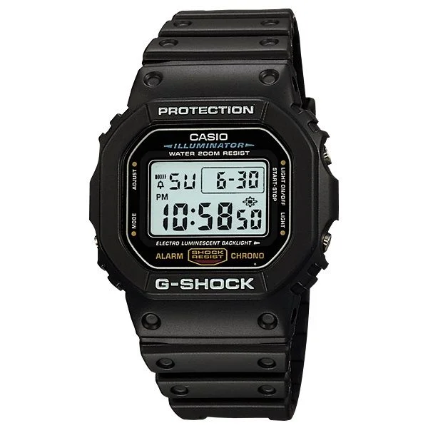 Casio G-SHOCK Digital 5600 Series Watch (DW-5600E-1VQ)