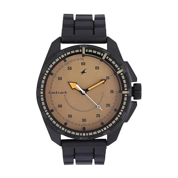 Fastrack Commando Analog Brown Dial Men's Watch NL3084NP01