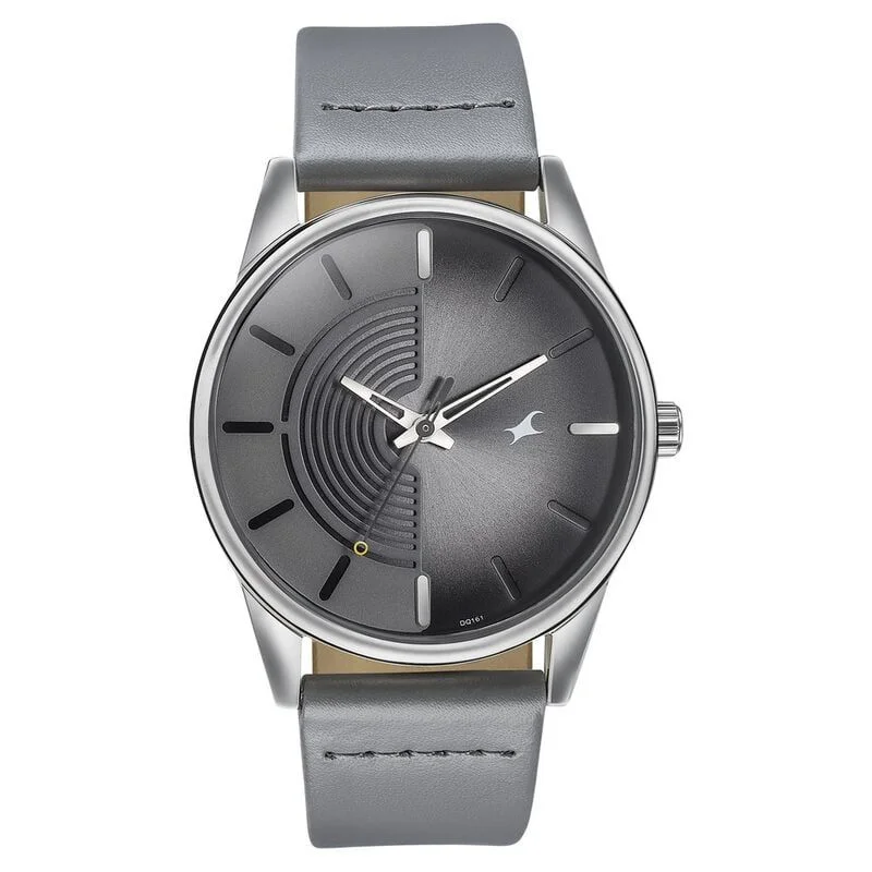 Fastrack Stunners Quartz Analog Grey Dial Stainless Steel Strap Watch for Guys (3305SL02)