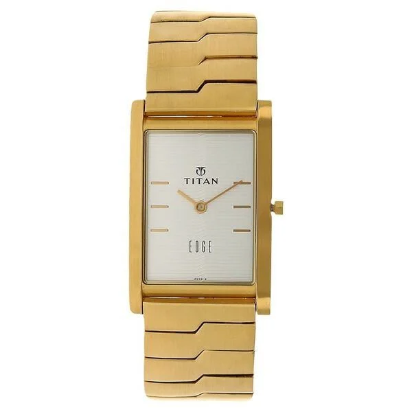 Titan Quartz Analog Silver Dial Stainless Steel Strap Watch for Men (NS1043YM01)