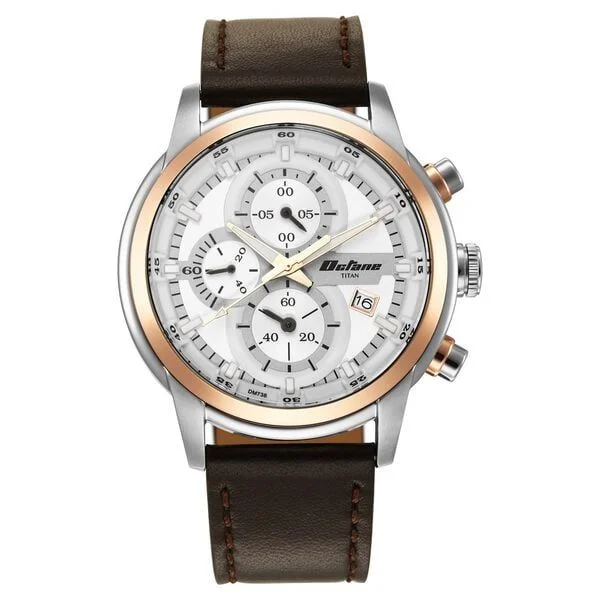 Titan Octane Silver Dial Analog with Date Stainless Steel Strap Watch for Men (NS90086KL02)