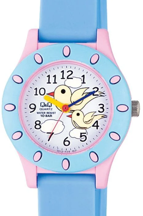 Q&amp;Q Blue Color Kids Watch VQ13J008Y