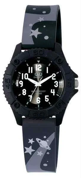 Kids Waterproof Watch in Black [VQ96J014Y]
