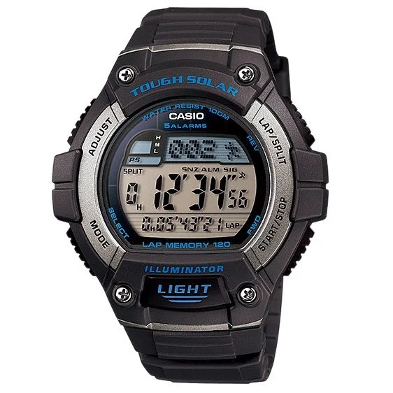 Rechargeable Tough Solar Watch by Casio (W-S220-8AV)