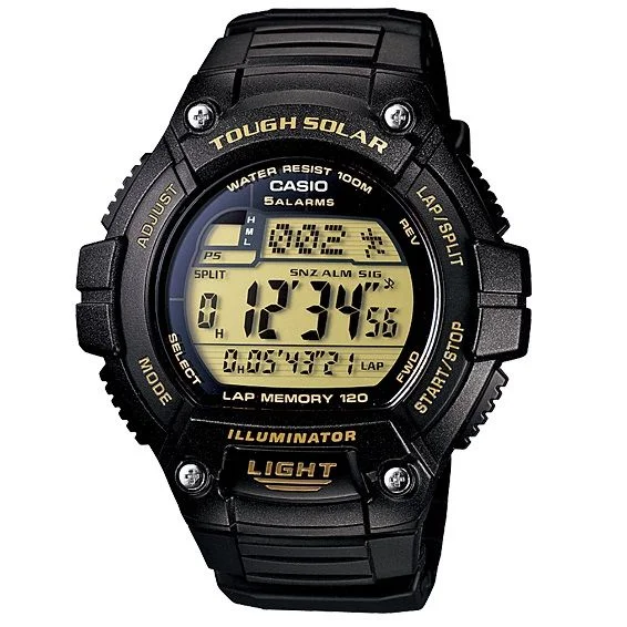 Casio Rechargeable Tough Solar Watch (W-S220-9AV)