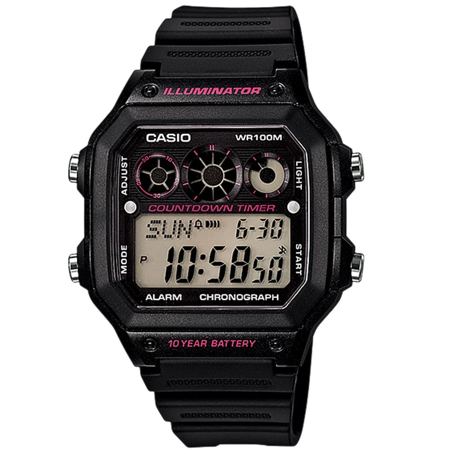 Casio youth watch for men (AE-1300WH-1A2V)