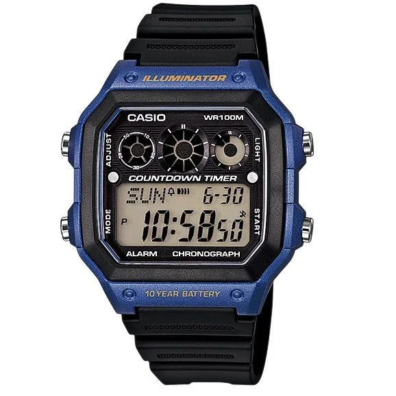 Youth watch by Casio for men (AE-1300WH-1AV)