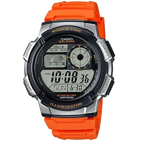 Gents watch with world Time by Casio (AE-1000W-4AV)