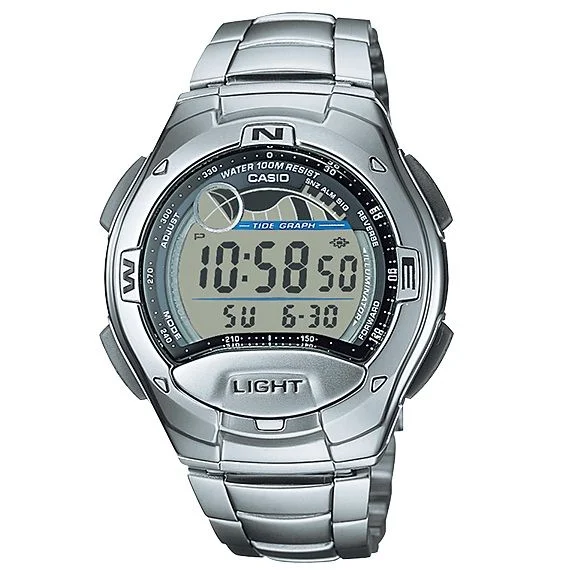 Stainless Steel watch for men (W-753D-1AV)