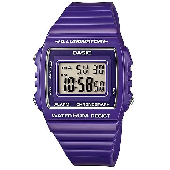 Resin Belt standard for men by Casio (W-215H-6AV)