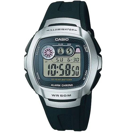 Casio Sports Illuminator watch for men (W-212H-9AV)