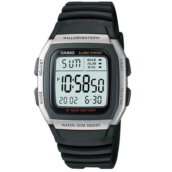 Alarm Chrono Digital watch for men by Casio (W-96H-1AV)