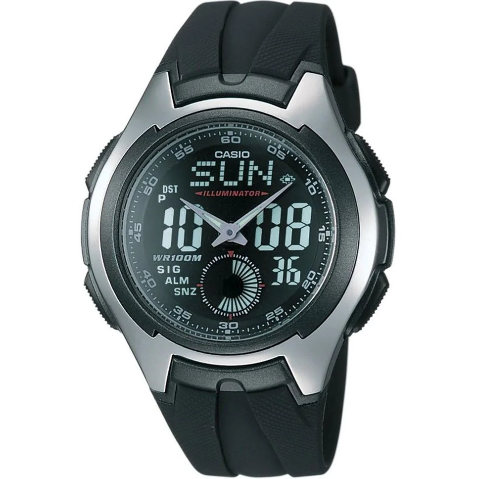 Gents Active dials watch by Casio (AQ-160W-1BV)