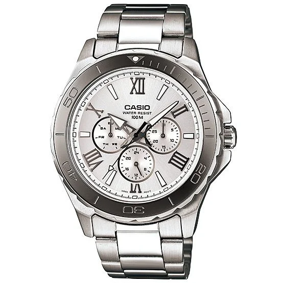 Casio elegant watch for men (MTD-1075D-7AV)