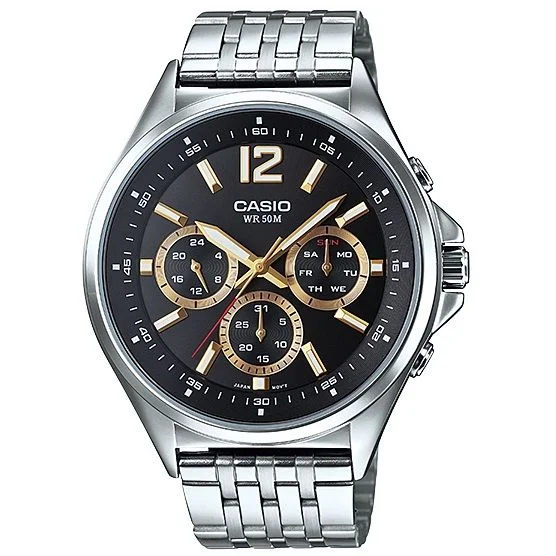 Casio multi-functional gents watches (MTP-E303D-1AV)