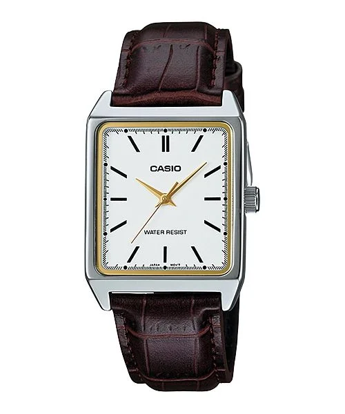 Casio Leather belt Gents Watch (MTP-V007L-7E2)