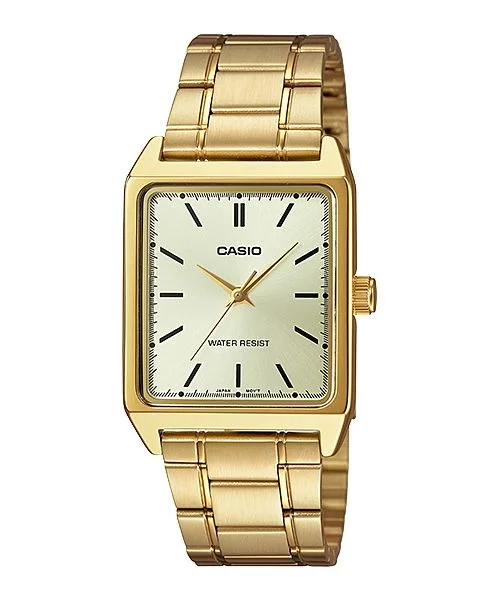 Casio Gold Plated Gents Watch (MTP-V007G-9E)