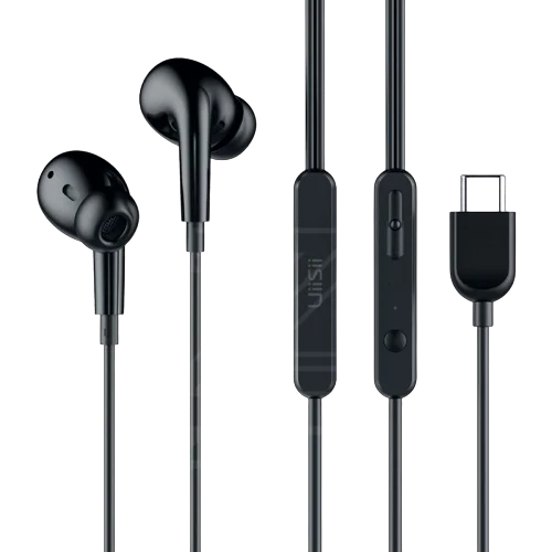 UiiSii CX Type-C HEAVY BASS In-Ear Dynamic Headset with Microphone