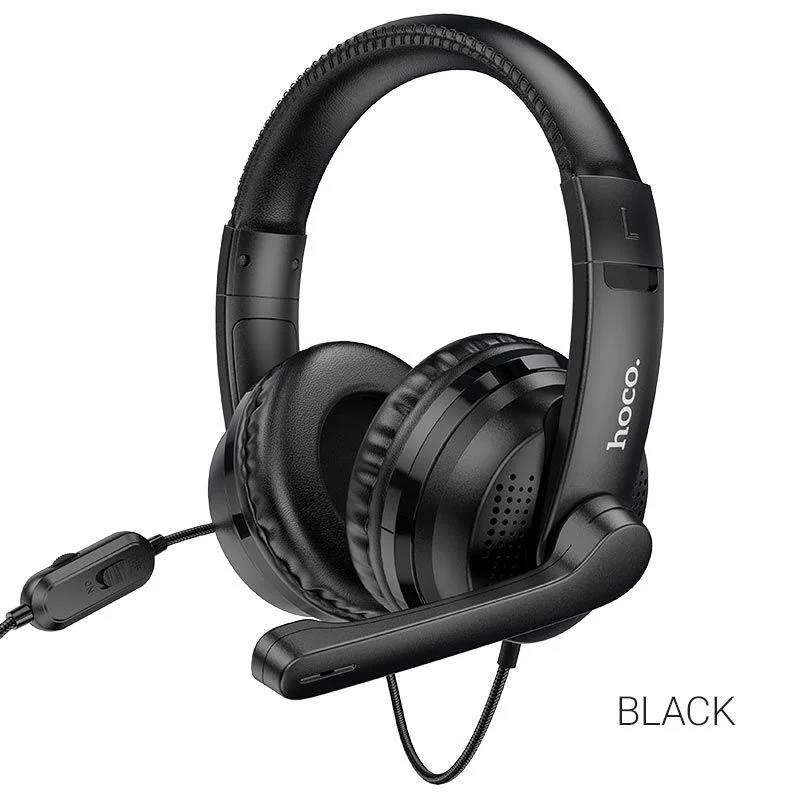 Hoco W103 Gaming Headphone ? Black Color