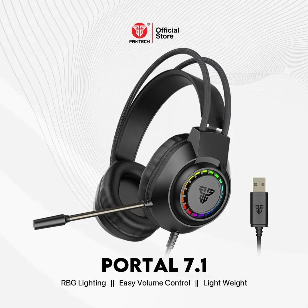Fantech PORTAL HG28 7.1 Virtual Surround Sound Gaming Headphone