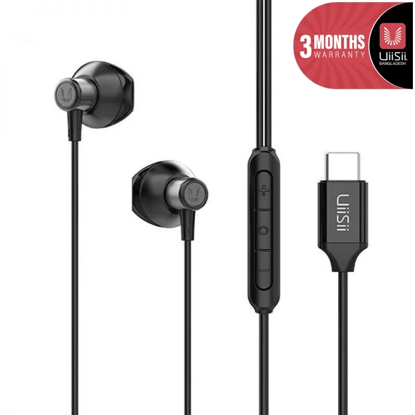UiiSii C12 Type-C Wired In-Ear Earphones